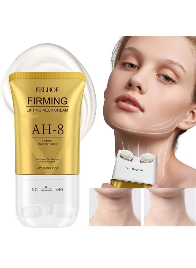 EELHOE AH8 Firming Lifting Neck Cream, Neck Firming Cream for Crepey Skin Body Care Comfort, Contains Hexapeptide, Moisturizing, Tightening Lotions Cosmetic Skin Repair for Women, Suitable for All Skin Types 120G - Image 1